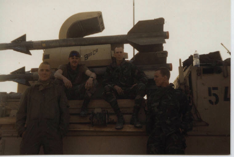 PFCMark  Heinlen, SGT Jon Chism, PFC Paul Knuth & Wood