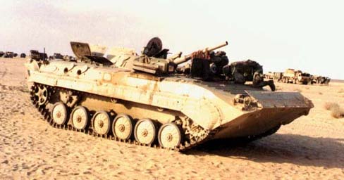 Iraqi BMP-1 captured by 3-5 CAV during the ground offensive
